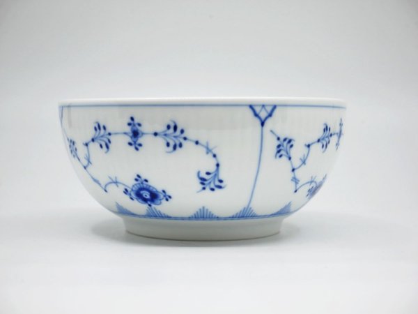 륳ڥϡ ROYAL COPENHAGEN ֥롼ե롼ƥå ץ쥤 Blue Fluted Plain ܥ 13cm ǥޡ ̲ B  