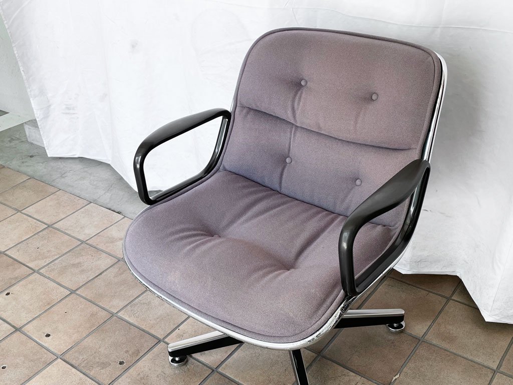Υ Knoll ݥå Pollock Chair ƥ֥ դ 4ܵ  ե֥å 졼 㡼륺ݥå ե  ӥơ 