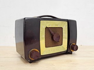 ゼニス ZENITH 真空管ラジオ H-615 ベークライト製 米国 USビンテージ 1950年代 ジャンク品 ● 