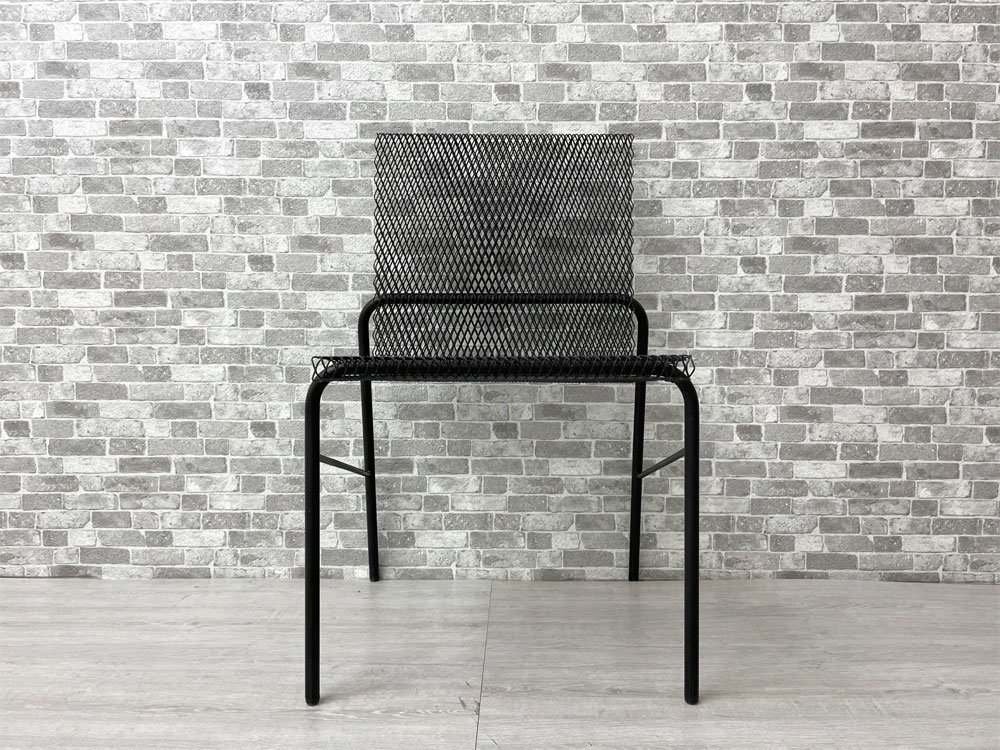 エキスパンドメタルチェア Expanded Metal Chair B.I.-86 倉俣史朗 Shiro Kuramata 希少 IDEE取扱 ●