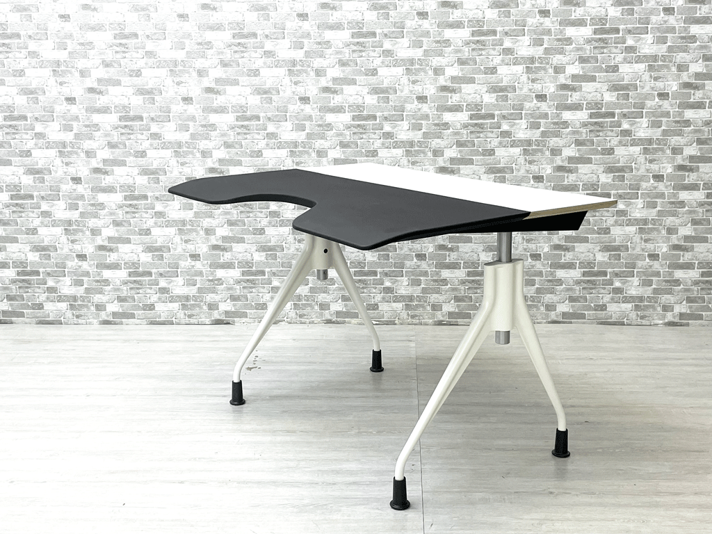 ハーマンミラー Herman Miller エンベロップデスク Envelop Desk スライド天板 & 高さ調節機能 ビル・スタンフ