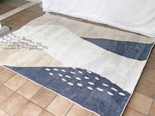 ウニコ unico ヒッポー HUIPPU タフテッド ラグ 絨毯 グリーン 北欧デザイン 200×143 ◇