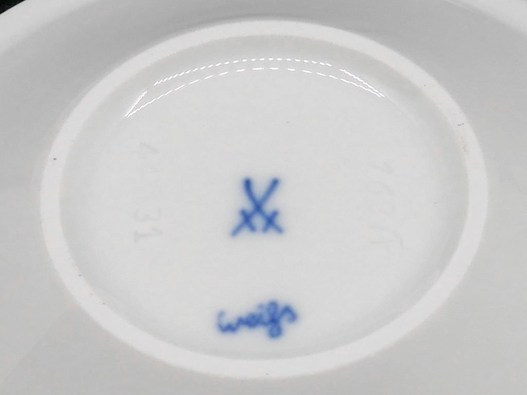 ޥ Meissen ǥߥ åס Demitasse cup & saucer   ɥ B  