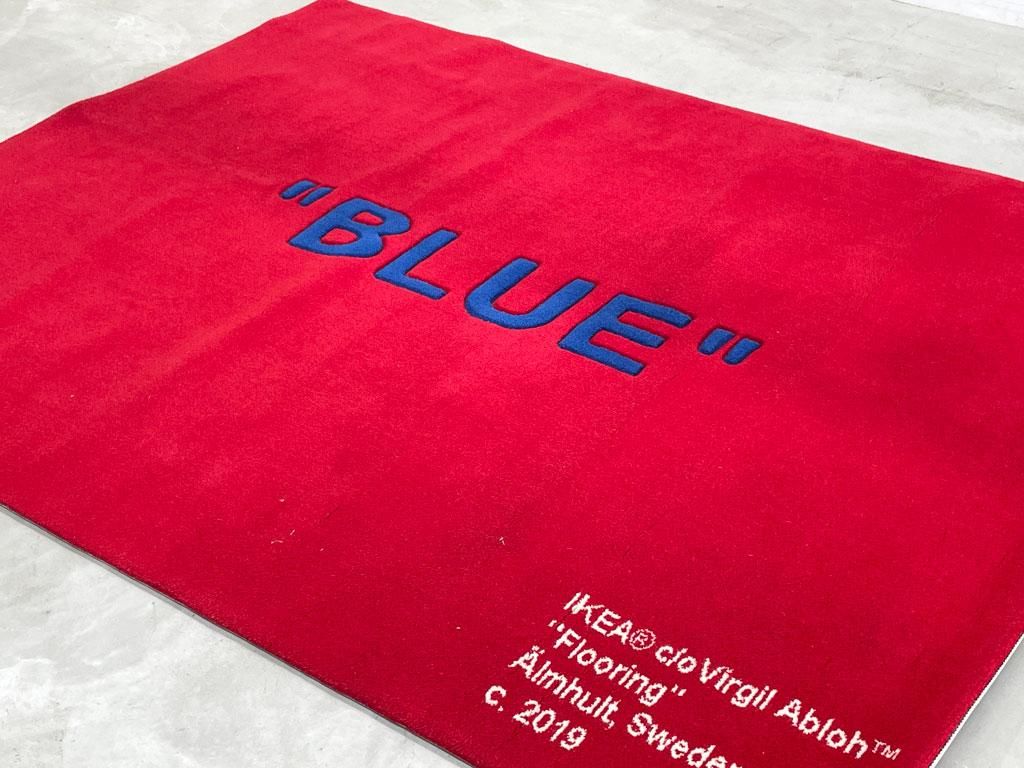 イケア IKEA × ヴァージル・アブロー Virgil Abloh ”Blue ブルー” 200