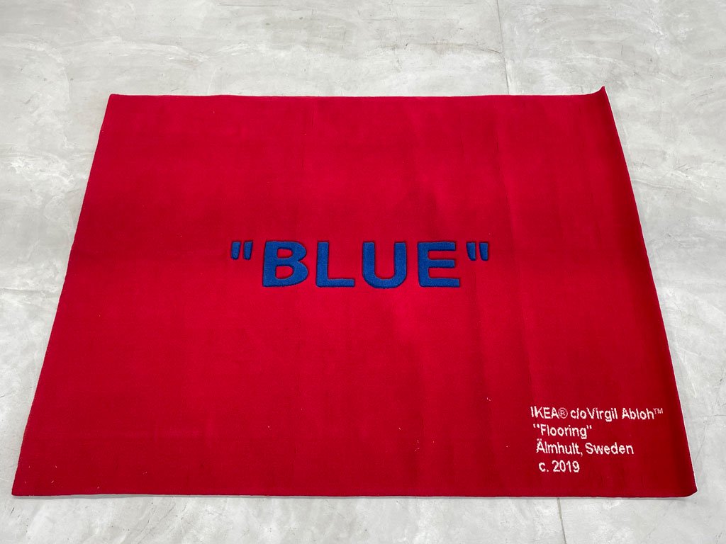 イケア IKEA × ヴァージル・アブロー Virgil Abloh ”Blue ブルー” 200