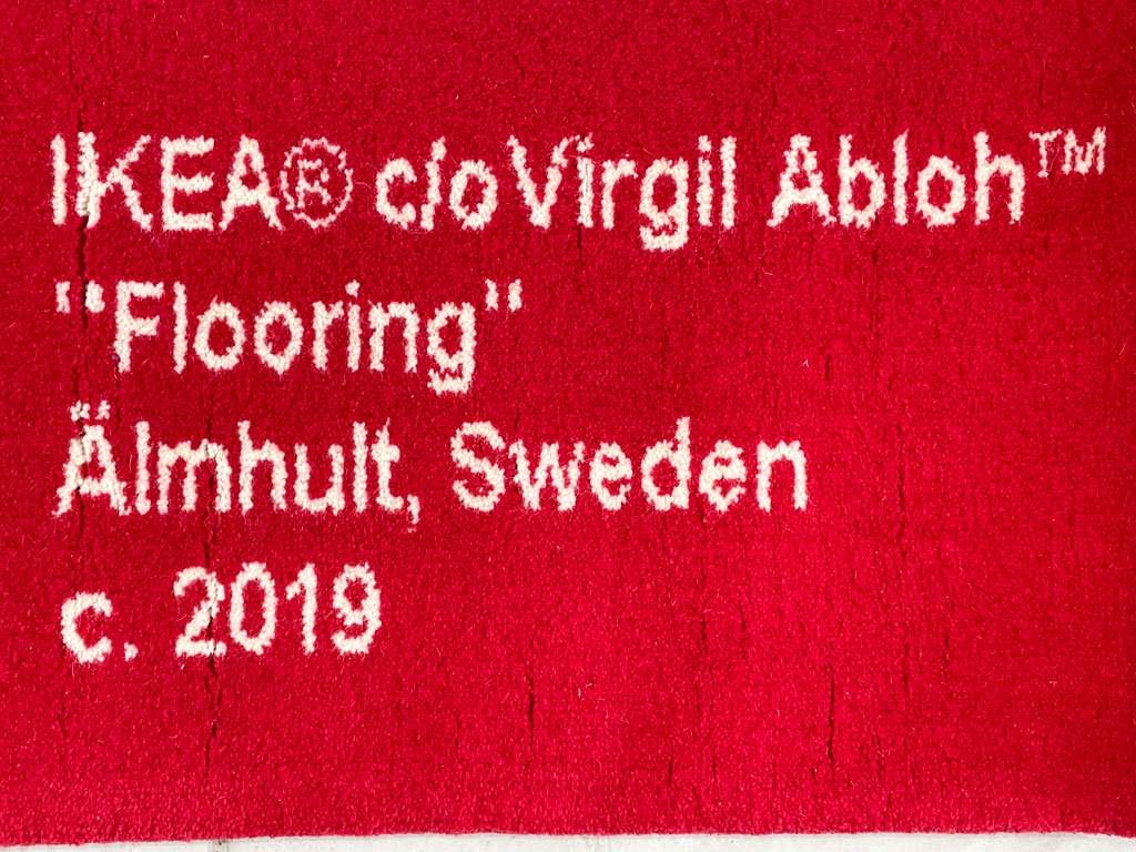  IKEA  롦֥ Virgil Abloh Blue ֥롼 200250 ޥ륱å MARKERAD  ѥ 饰 