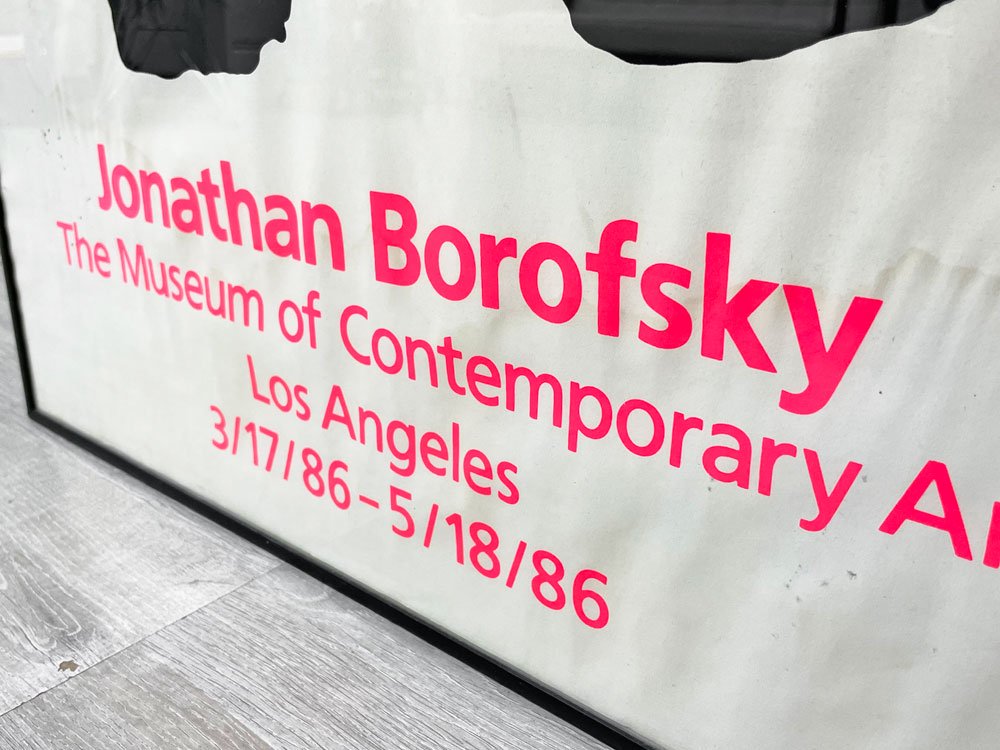 ʥܥե Jonathan Borofsky ֥꡼եĿ ݥ  緿 2907882 󥻥ץ奢 ݥå 1986ǯ ӥơ  