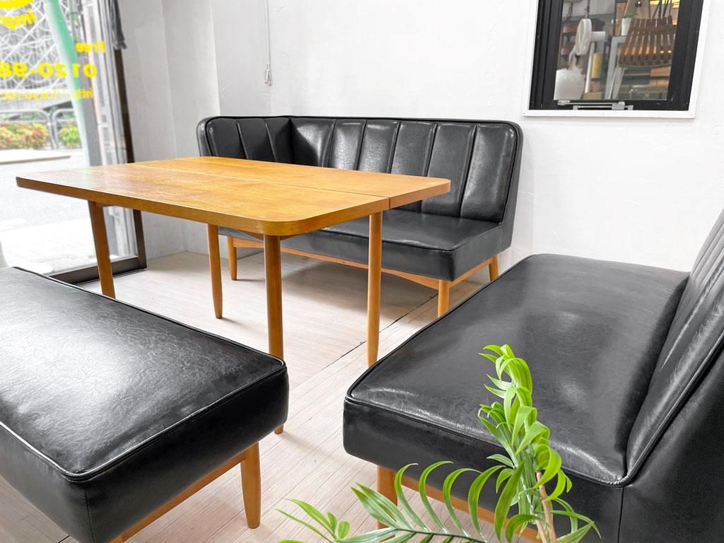 ウニコ/unico】黒革アームチェア ウニコ/unico】黒革アームチェア