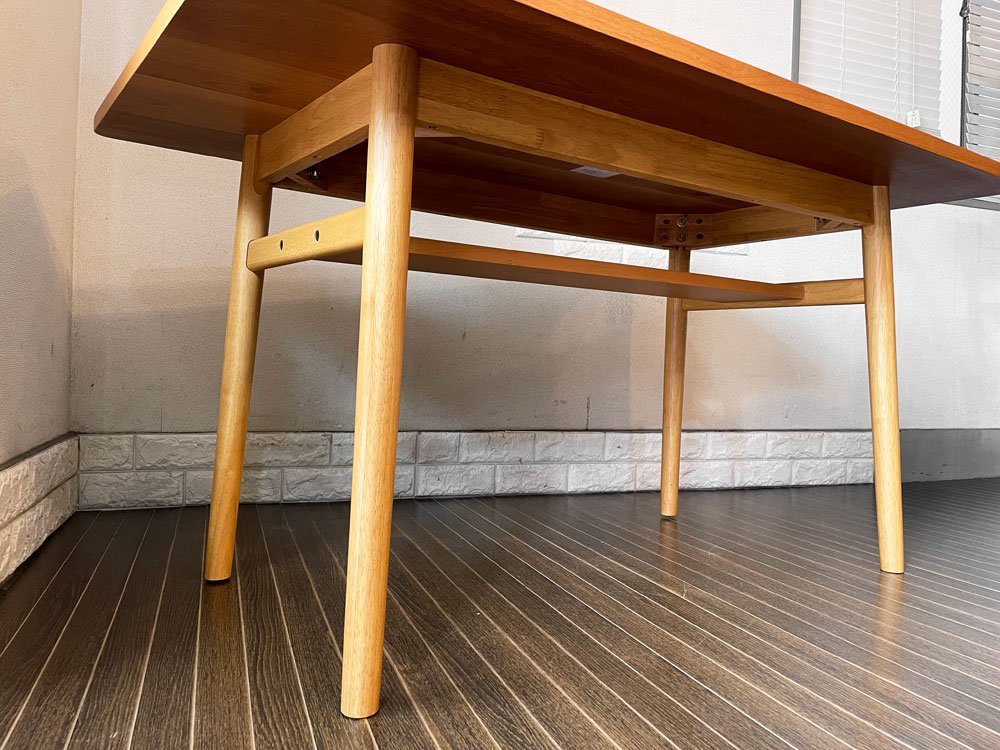 ウニコ unico スーラ SULA ダイニングテーブル アルダー材 W130cm 天板 