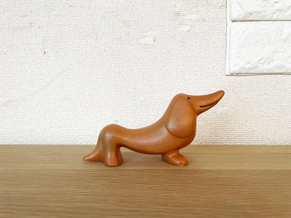 リサラーソン Lisa Larson ミニケンネル LILL KENNEL ダックスフンド