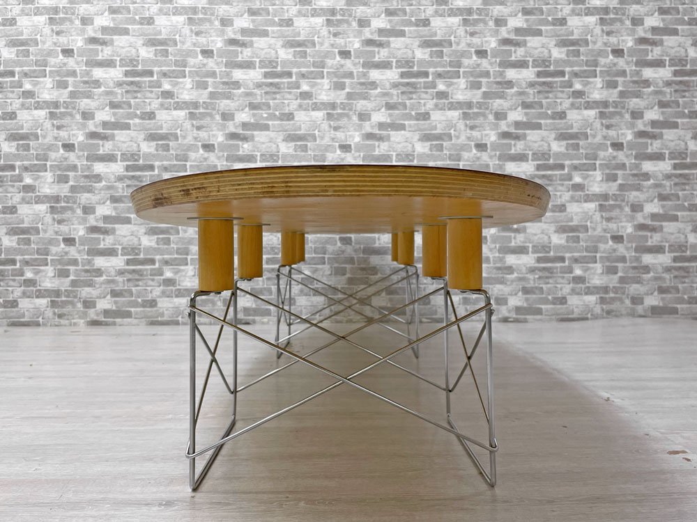 ॺ ץƥơ֥ Elliptical Table եܡ ҡơ֥ ۥ磻ŷ 㡼륺쥤ॺ C&R Eames W177cm ץ  