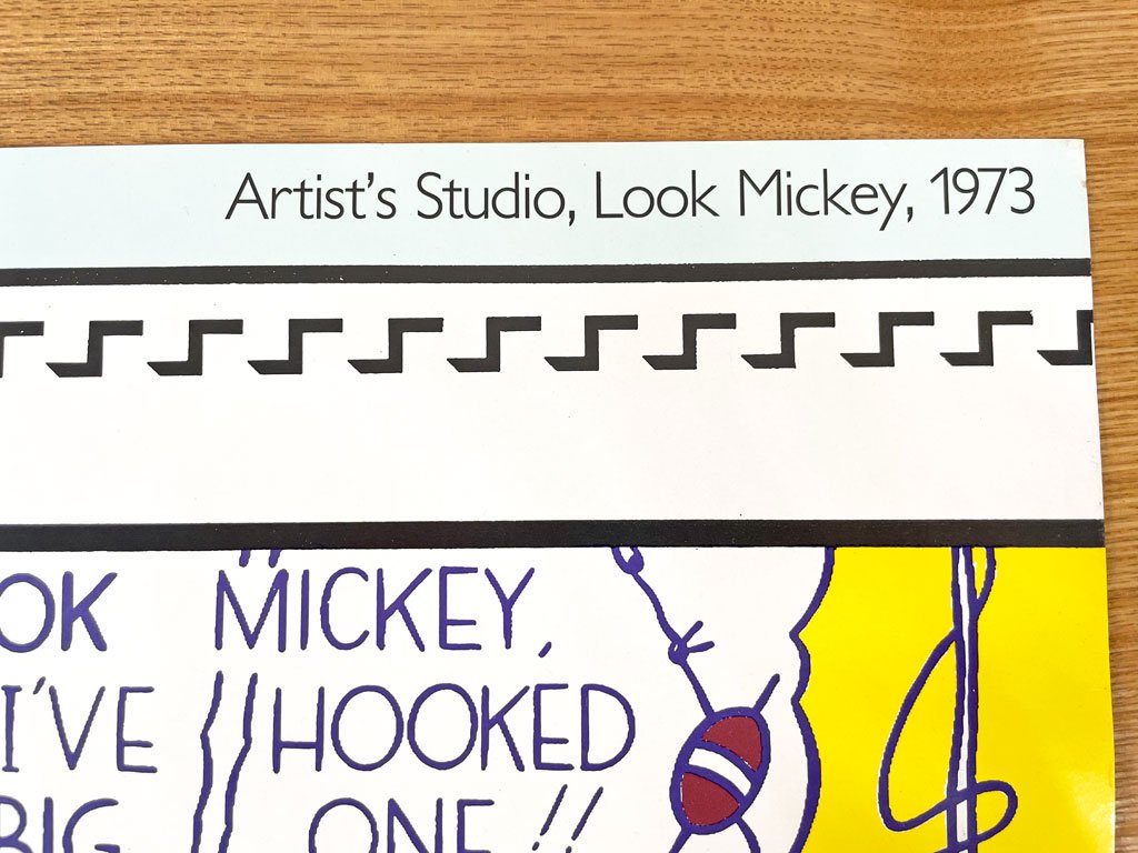 ꥭƥ󥹥 Roy Lichtenstein ƥȥ No.1 åߥå Artist Studio No.1 (Look Mickey) ӥơݥ 