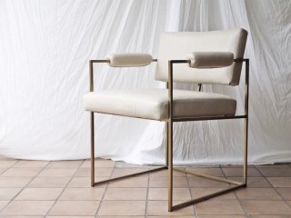 䡼 Thayer Coggin 1188 Classic Dining Chair  PVC쥶 ۥ磻 ߥܡޥ Milo Baughman 