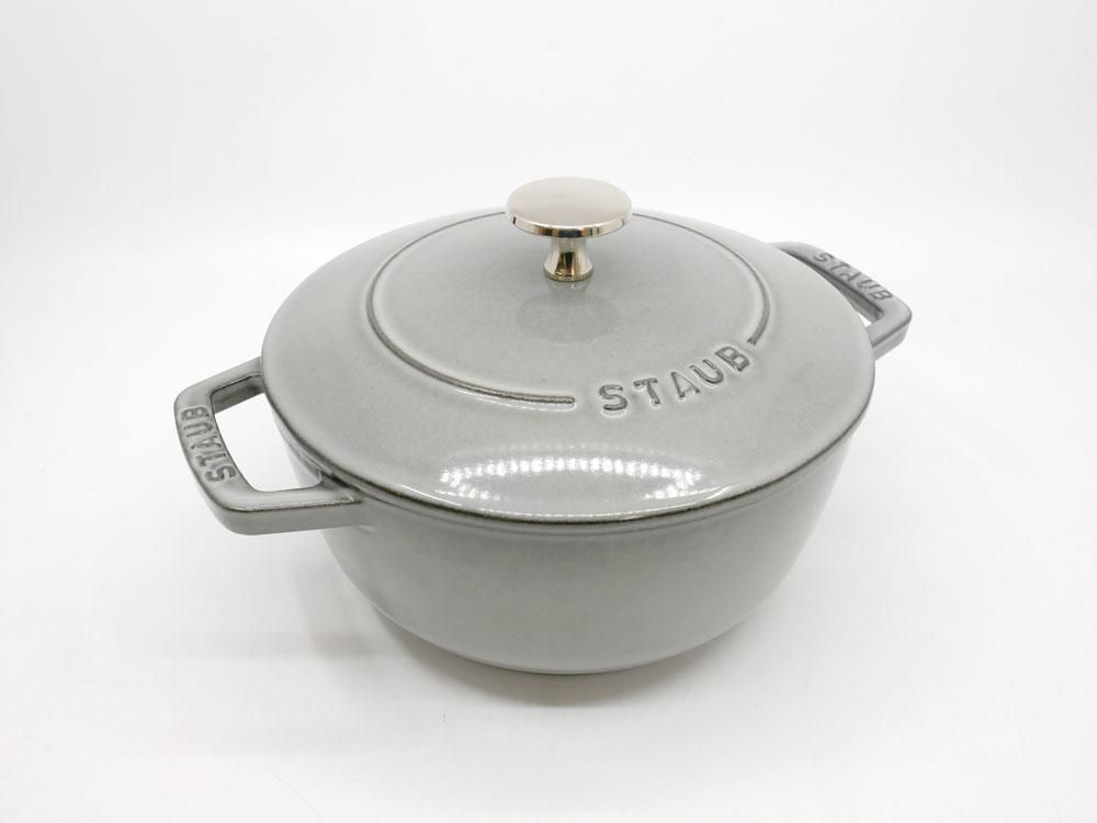 ストウブ STAUB ワナベ M グレー