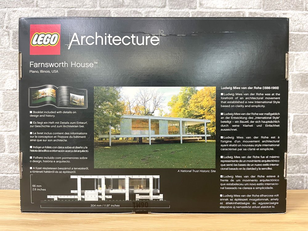 レゴ LEGO アーキテクチャー Architecture ファンズワース邸