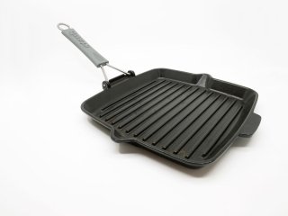 ȥ STAUB  ѥ Square Grill Pan 24cm ʪ ۡ ꥳϥɥդ IHб ե  