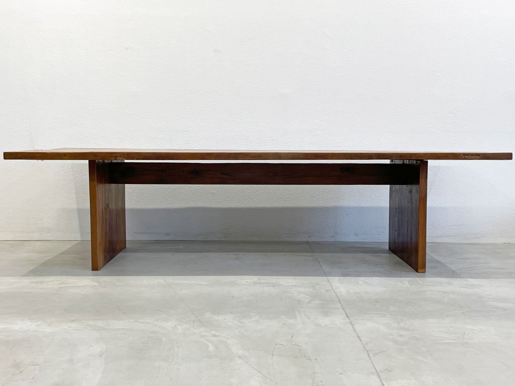 イデー IDEE パシフィックコレクション Pacific Collection フィオーレ テーブル FIORE TABLE オールドチーク無垢材 テーブル幅300ｃｍ 〓