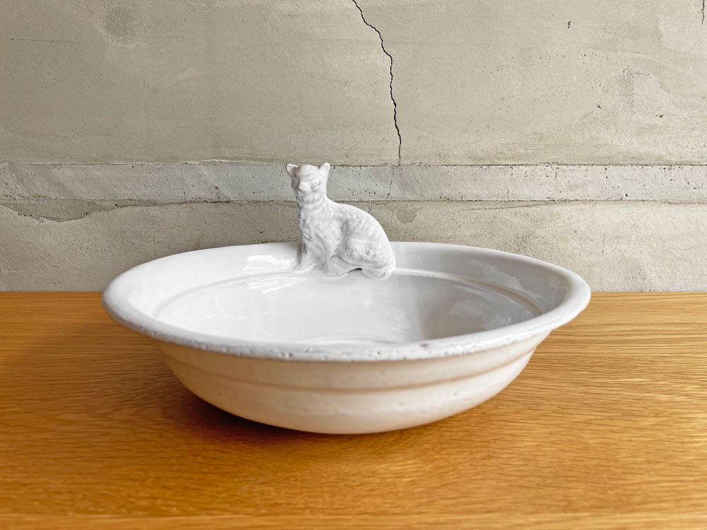 アスティエ・ド・ヴィラット Astier de Villatte CHIEN ET CHAT ボウル