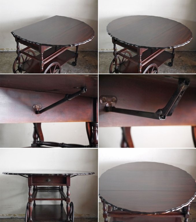 USӥơ US Vintage Imperial furniture ޥۥˡ Хե饤若ơ֥ 㥹 饹ȥ졼 Ź޽ 