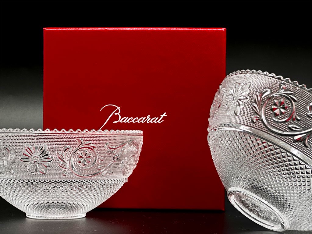 バカラ Baccarat アラベスク ボウル 12cm フランス クリスタル ガラス