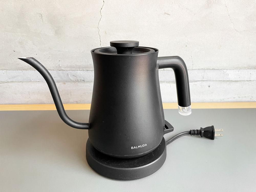 バルミューダ BALMUDA The Pot ブラック 電気ケトル コンパクト 600ml