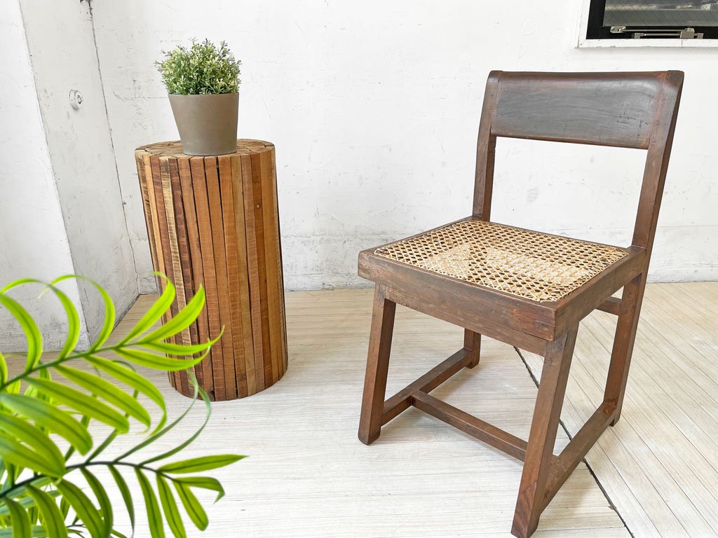 ピエールジャンヌレ Pierre Jeanneret ボックスチェア Small Box Chair