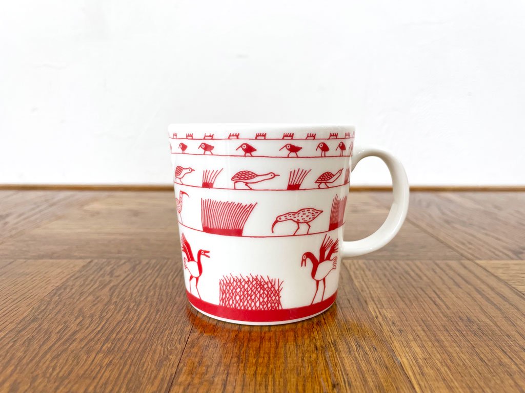イッタラ OIVA TOIKKA 50周年記念バードマグカップ - 食器