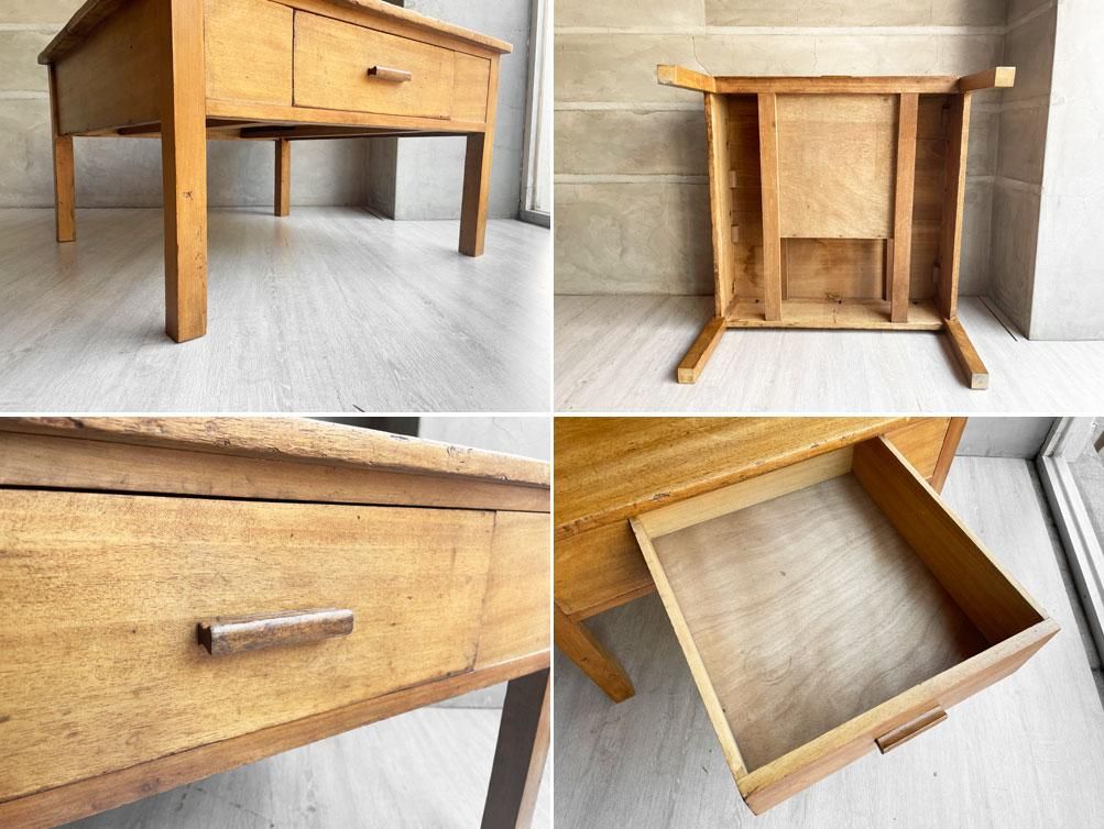 北欧ビンテージ Scandinavian Vintage 無垢材 スクエア センター