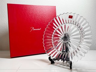 Х Baccarat ߥ˥奤 Mille Nuits ץ졼 20.5cm ե Ȣդ  