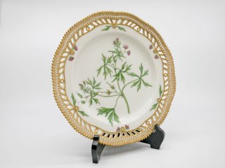 륳ڥϡ Royal Copenhagen ե˥ ץ졼 Flora Danica plate 22cm 졼 ӥơ ǥޡ ̲ 