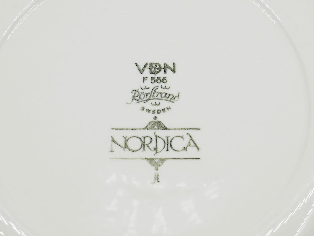 륹ȥ Rorstrand Υǥ NORDICA ץ졼 20cm ǥ ӥơ ̲ B  