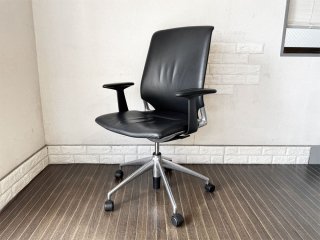 ȥ vitra  Meda Chair ǥ  쥶 ܳ ֥å ̾ ꥯ饤˥ Ĵ ٥ȡ  