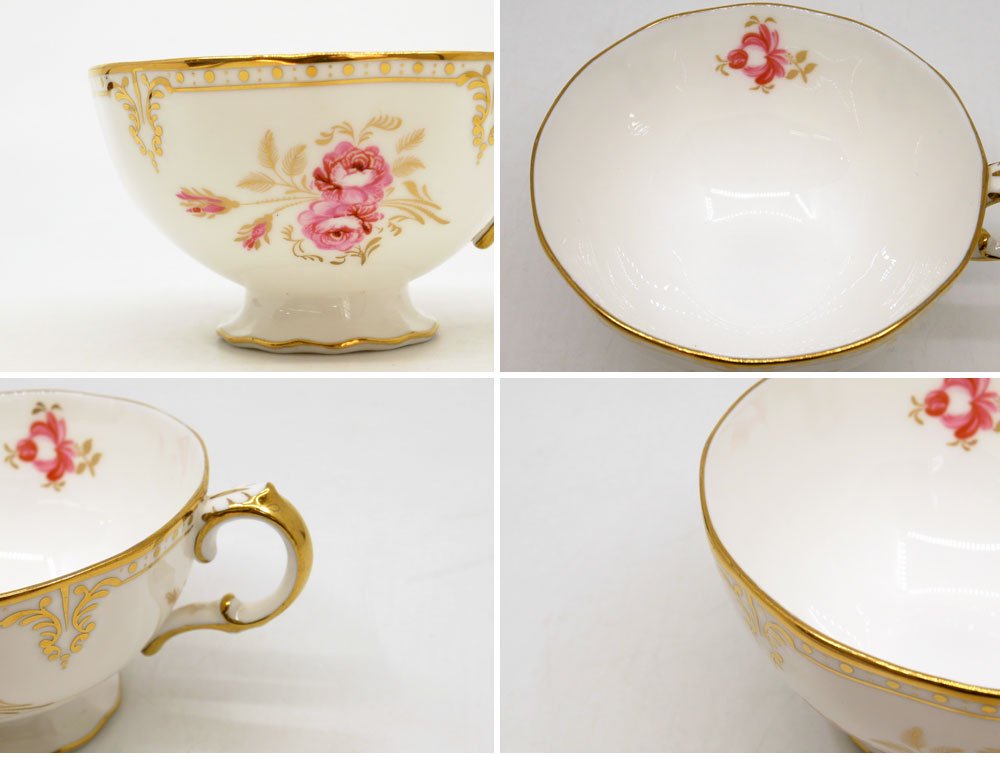 륯饦ӡ ROYAL CROWN DERBY ԥ󥯥ȥ Royal Pinxton Rose ƥåס C&S ܡ㥤  ѹ B  