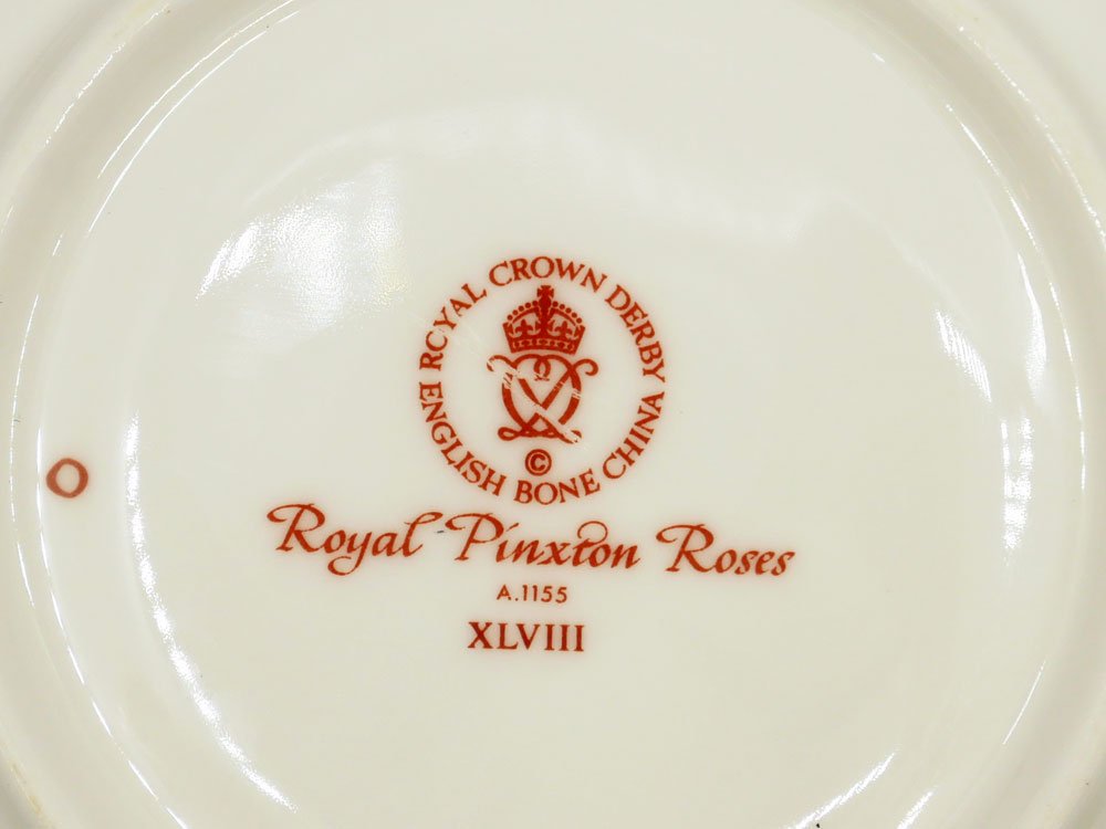 륯饦ӡ ROYAL CROWN DERBY ԥ󥯥ȥ Royal Pinxton Rose ƥåס C&S ܡ㥤  ѹ A  