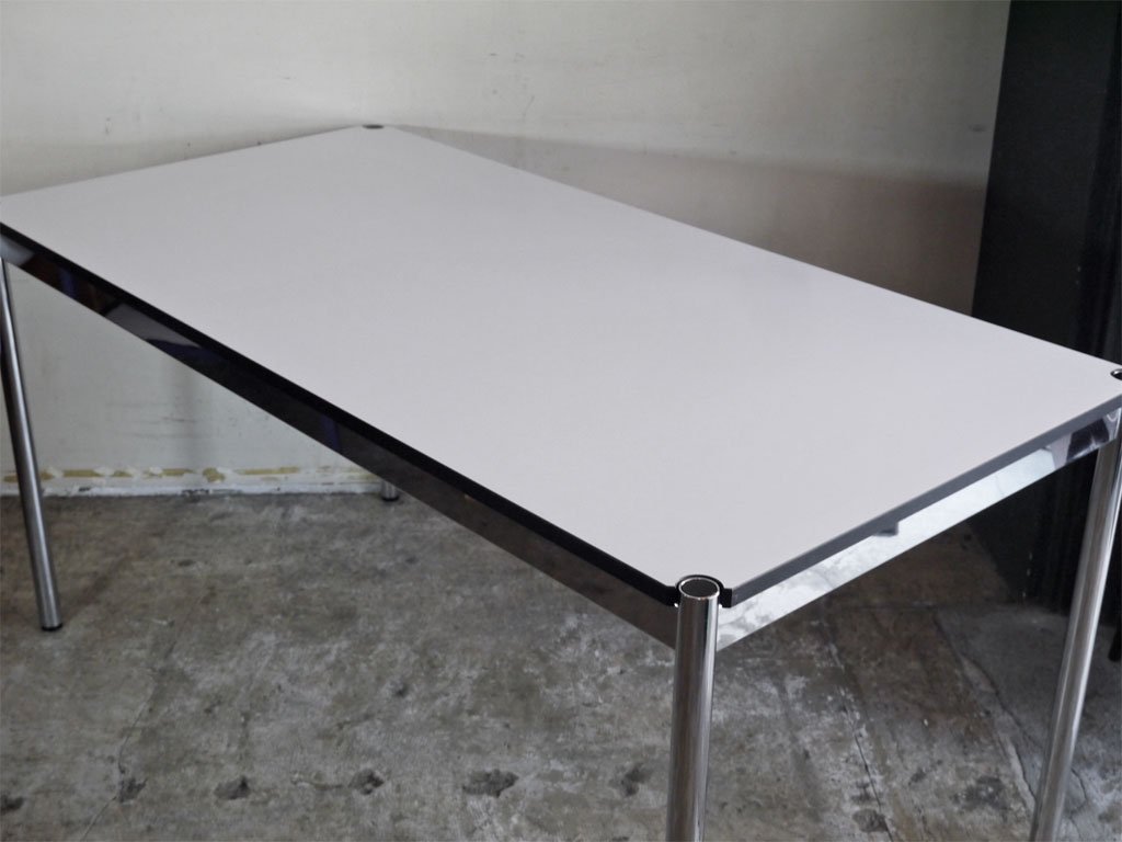 USMϥ顼 USM Haller ⥸顼ե˥㡼 Modular Furniture ϥ顼ơ֥ ǥ W150cm ۥ磻ȥߥ͡ŷ 
