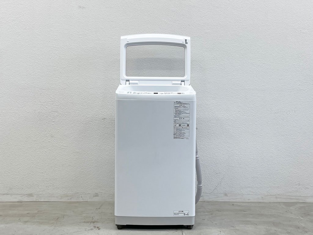 アクア AQUA 全自動洗濯機 7.0kg ホワイト AQW-V7N 2022年製 美品 定価60,000円程 〓
