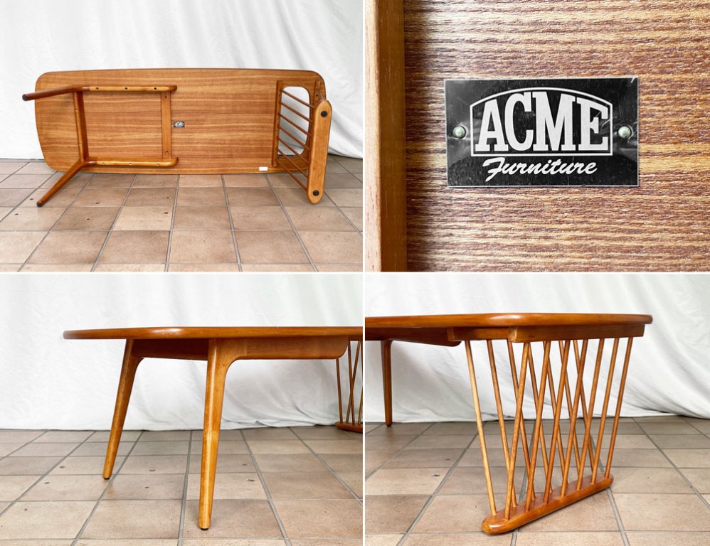 ե˥㡼 ACME Furniture ǥޡ DELMAR ҡơ֥ ơ֥ ޥå ߥåɥ꡼  