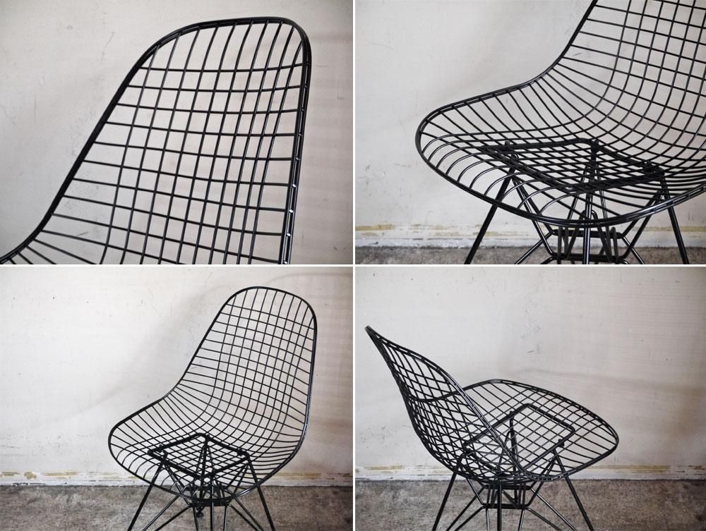 ハーマンミラー Herman Miller DKR ワイヤーチェア ブラック