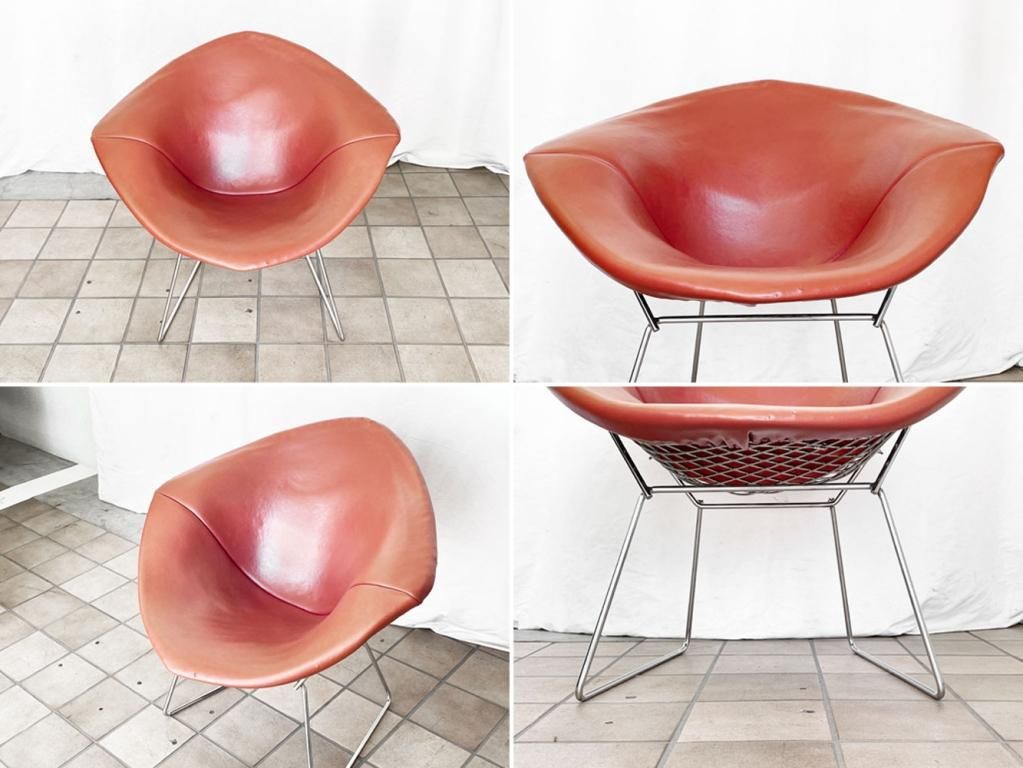 ノル Knoll ダイヤモンドチェア Diamond Chair フルカバーリング PVC