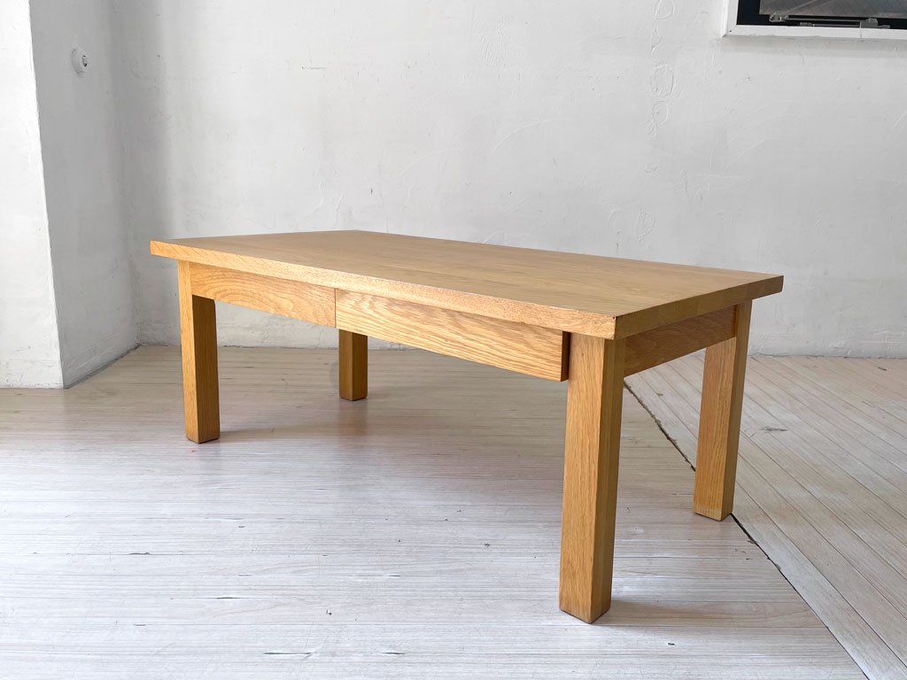 無印良品  木製ローテーブル ベンチ