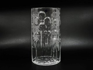 アラビア ARABIA ヌータヤルヴィ Nuutajarvi フローラ Flora ガラス ベース 花瓶 オイバ・トイッカ  フィンランド ビンテージ 北欧雑貨 ●　