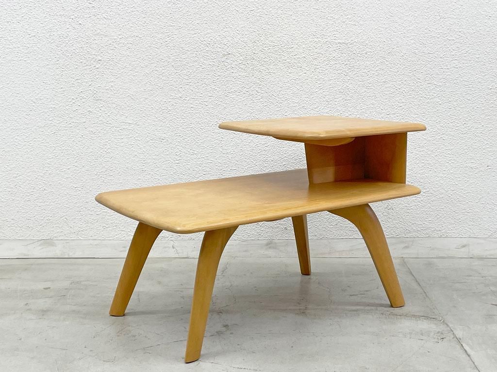 ヘイウッド Heywood wakefield ステップエンドテーブル STEP TABLE