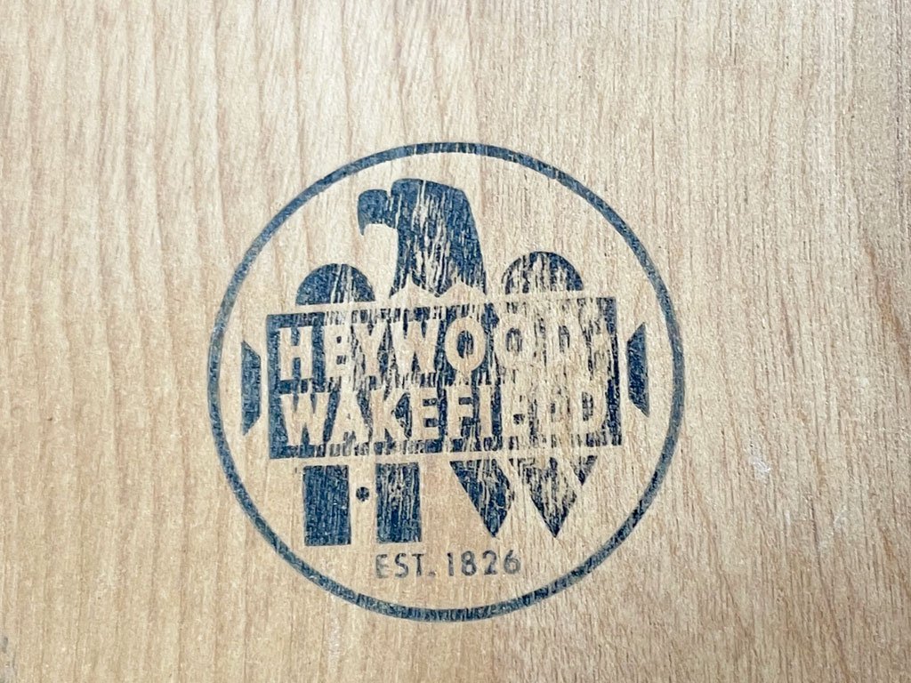 ヘイウッド Heywood wakefield ステップエンドテーブル STEP TABLE メープル材 サイドテーブル USビンテージ ミッドセンチュリー 〓