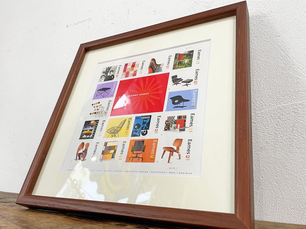USPS 米国郵便公社発行 イームズ 100周年記念 切手シールシート 2008年