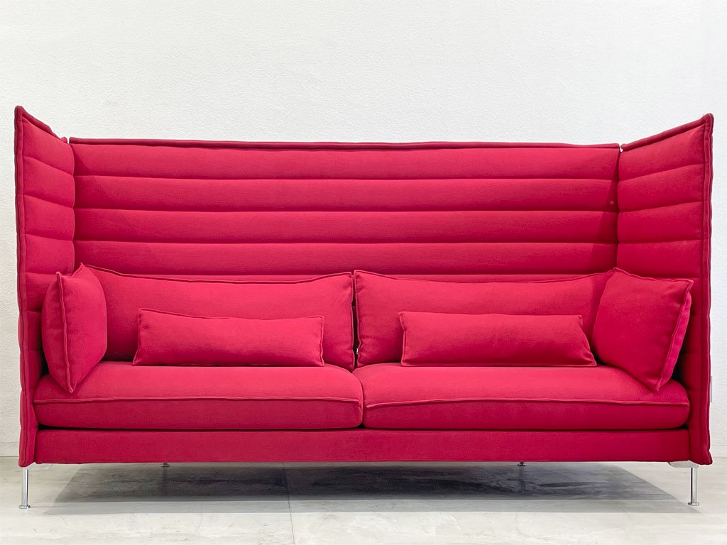 ȥ vitra 륳 ե ϥХå Alcove Sofa Highback 3 ե  å ʥ󡦥֥å 