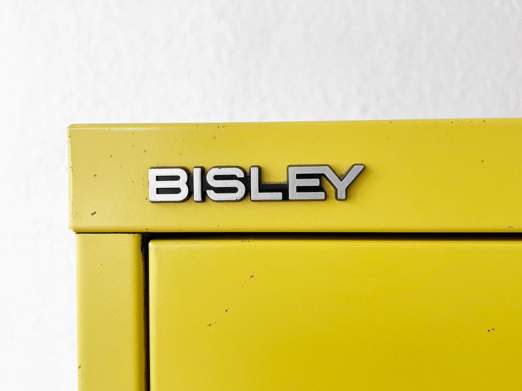 ビスレー BISLEY ベーシック BASICシリーズ BA3/6 イエロー 抽斗6杯 デスクキャビネット オフィス家具 英国 ◇