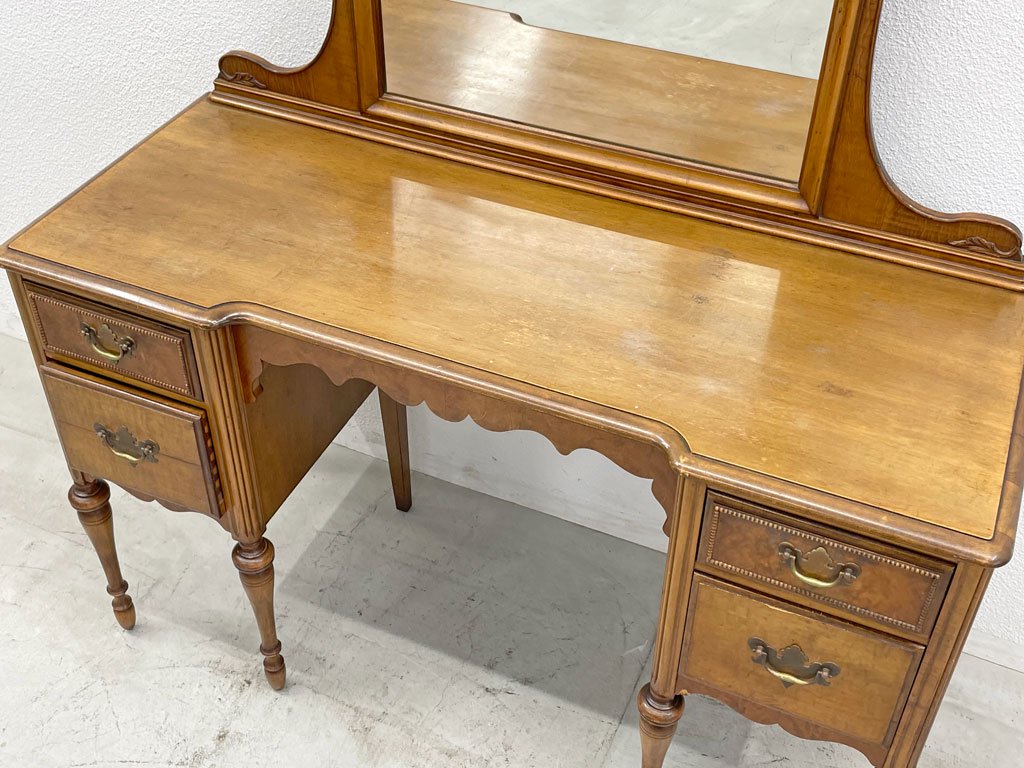 С&ե˥㡼 Berkey&Gay Furniture Co. ɥå󥰥ơ֥ Dressing Table with Mirror USƥ ȶ֥ 