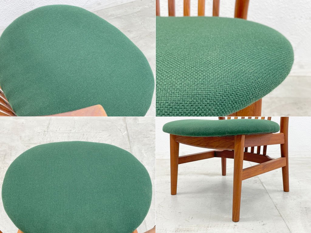 BC工房 ゆったりもとい椅子 ラウンジチェア 無垢材 イージーチェア 座面張替え済 和モダン 〓 