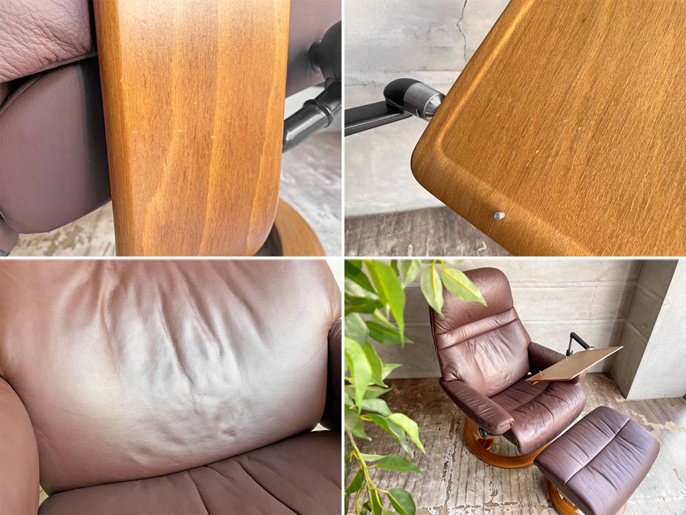 ͥ EKORNES ȥ쥹쥹 Stressless 饤 饷å S ꥯ饤˥󥰥 ԥ塼ơ֥åȥޥդ Хƥå ֥饦 ܳ 