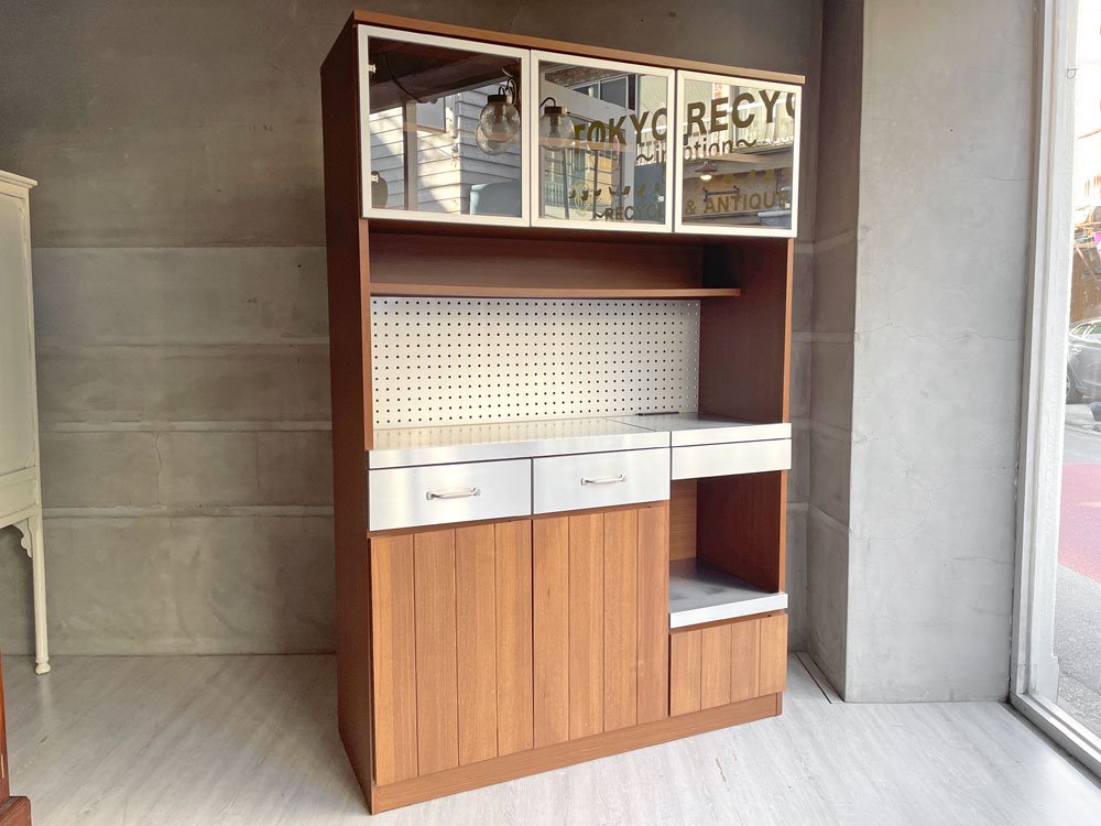 unico ウニコ 食器棚 キッチンボード カップボード - 収納/キッチン雑貨